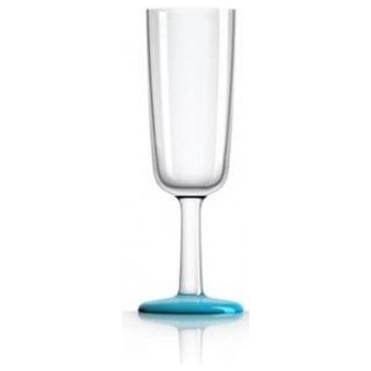 Flute Glass Vivid Blue Pack of 4 D6336