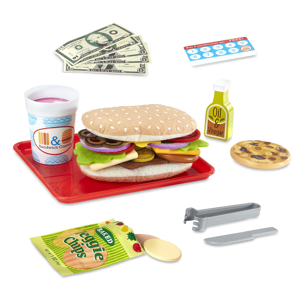 Wooden 56-Piece Pretend Play Food Set R225791
