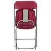 Red 2 Pack Plastic Folding Chair I950