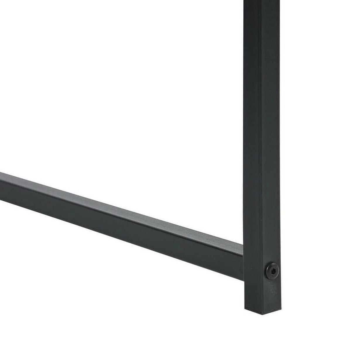 47.2" L Writing Computer Desk with 2 Storage Shelves White & Black U55402