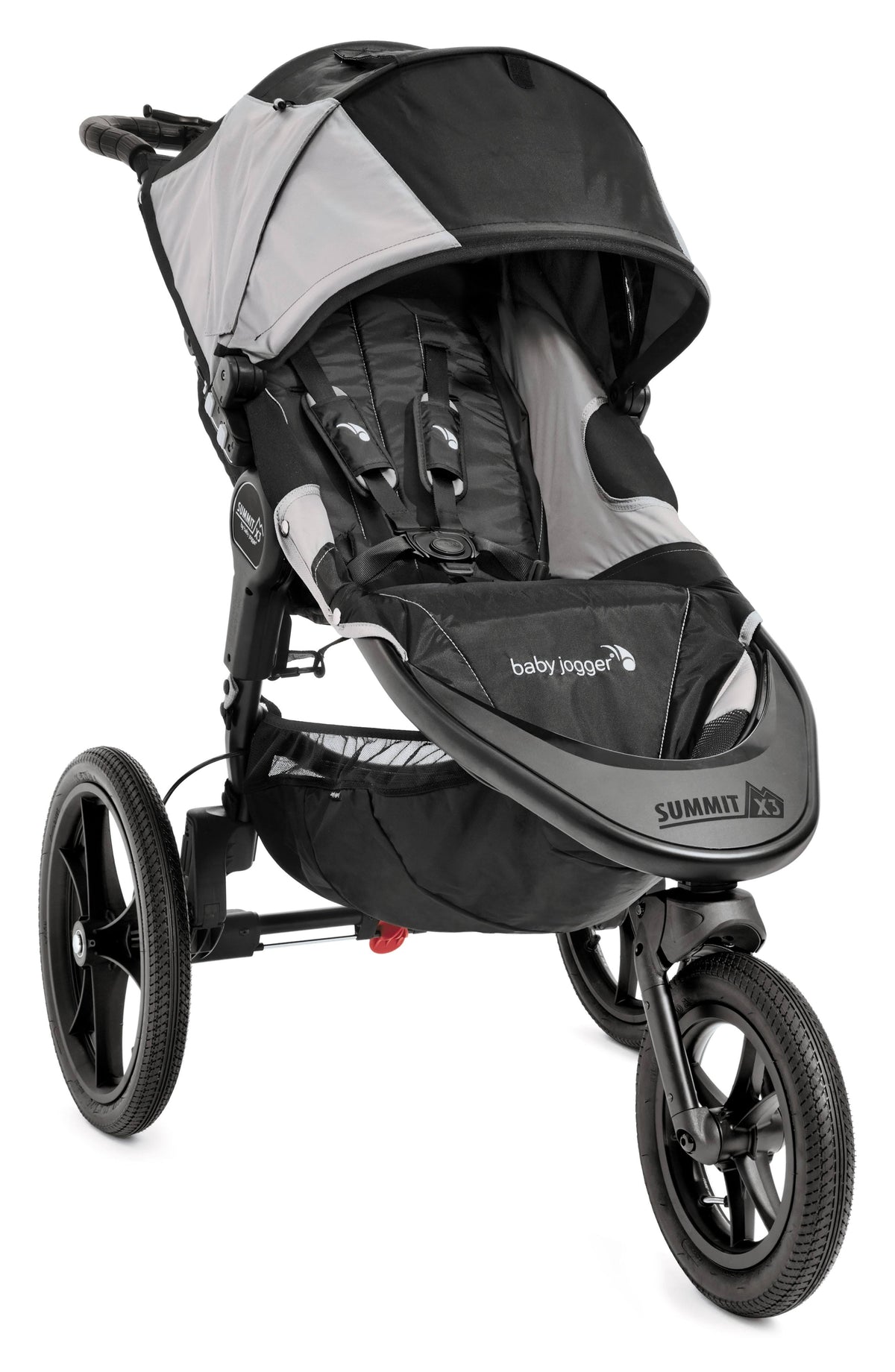 Black Gray Jogging Stroller V30095