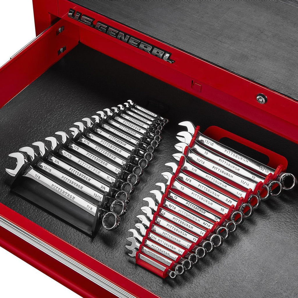 15-Slot Wrench Organizer, 2-Piece L562073