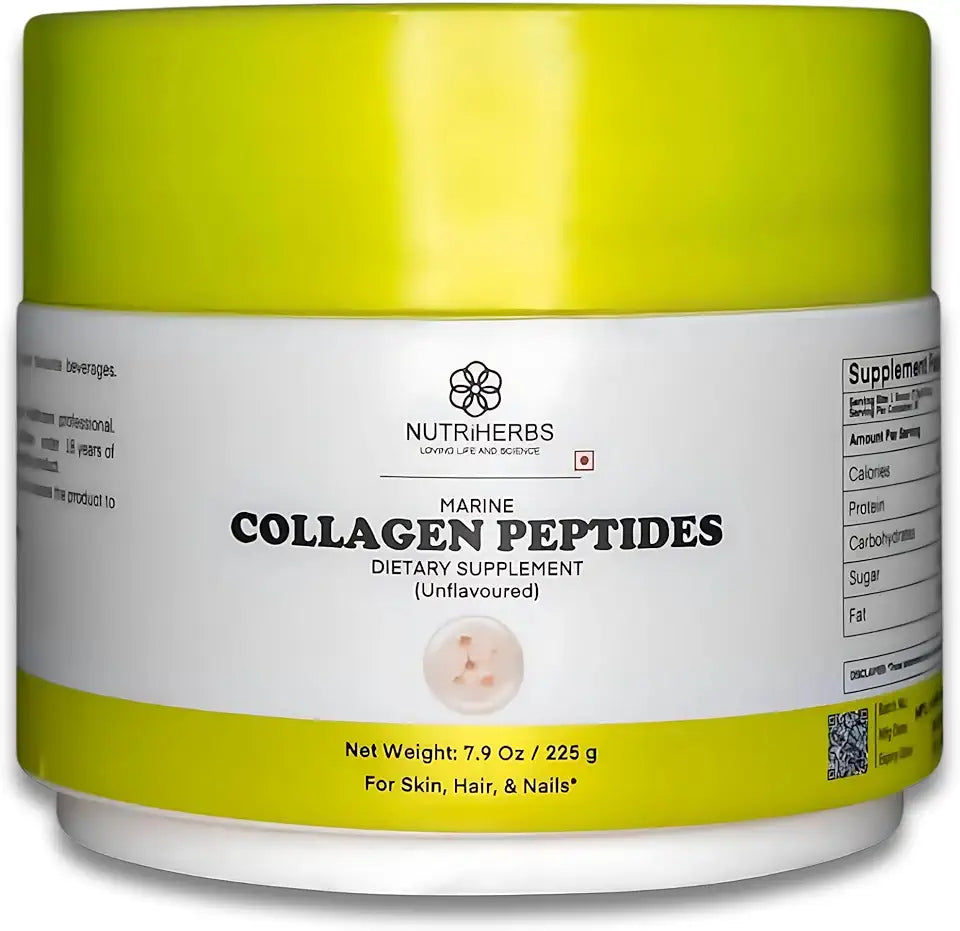 Hydrolyzed Marine Collagen Peptides Powder 225g Dietary Supplement H350